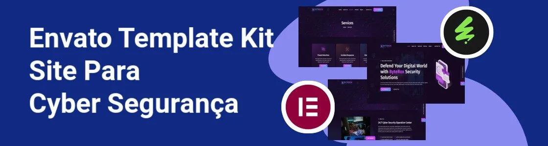 Wordpress completo template kit site para cyber seguranca DQTE6A6