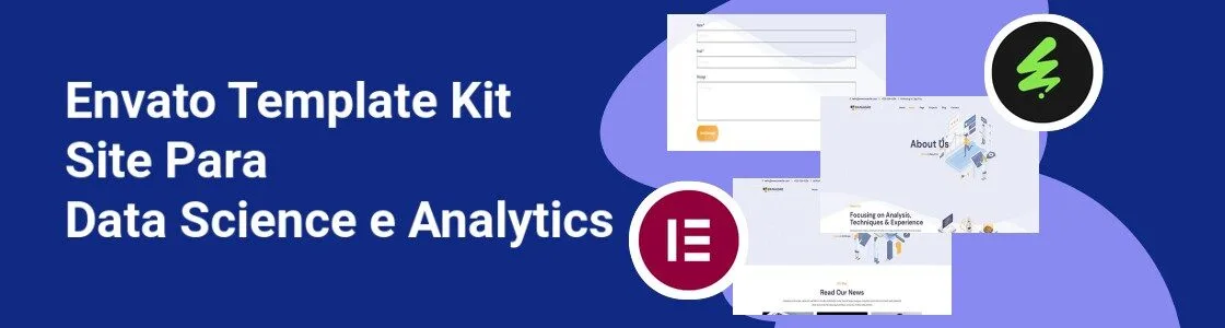 Wordpress completo template kit site para data science e analytics 4BXH9YA