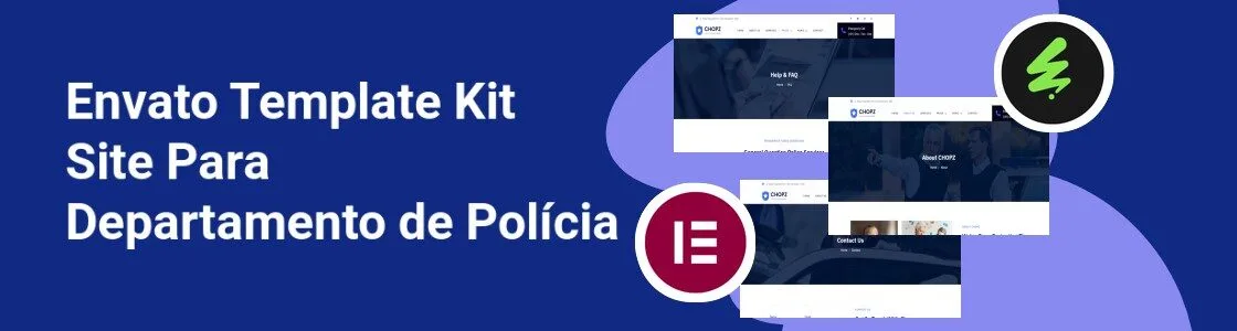 Wordpress completo template kit site para departamento de policia 55LGUNC