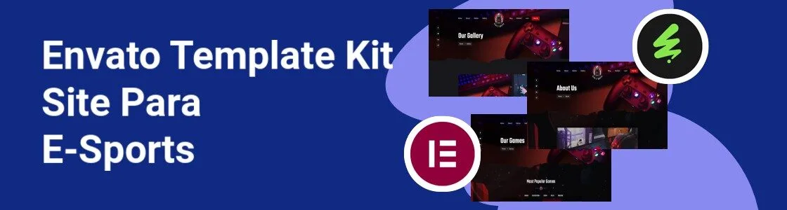 Wordpress completo template kit site para e sports C9L4NH8