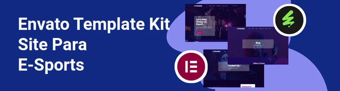 Wordpress completo template kit site para e sports NEDL3GP