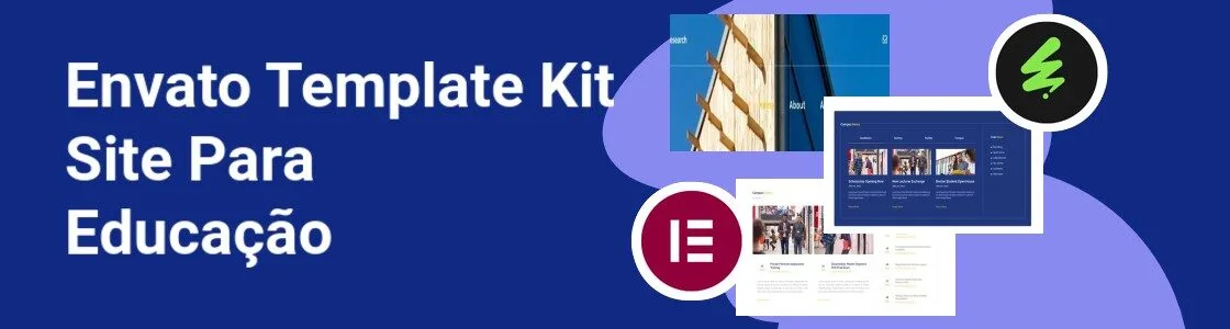 Wordpress completo template kit site para educacao 9YR3Y3E