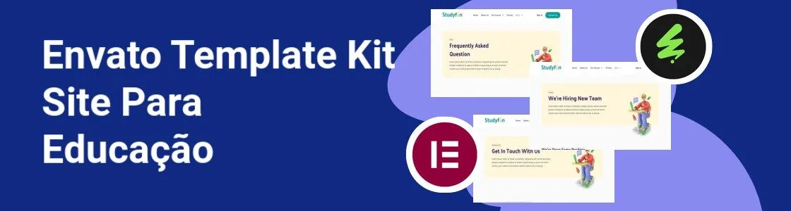 Wordpress completo template kit site para educacao T3ZSVEM