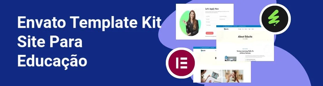 Wordpress completo template kit site para educacao ZBS99F2