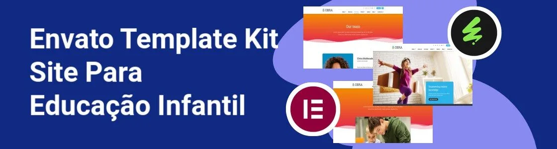 Wordpress completo template kit site para educacao infantil HXZH9MG