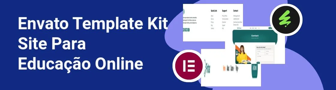Wordpress completo template kit site para educacao online LBBW5PX