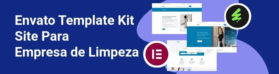 Wordpress completo template kit site para empresa de limpeza LQEXR8B