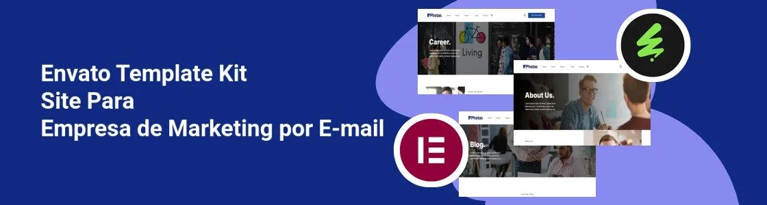 Wordpress completo template kit site para empresa de marketing por e mail DT9UXQZ