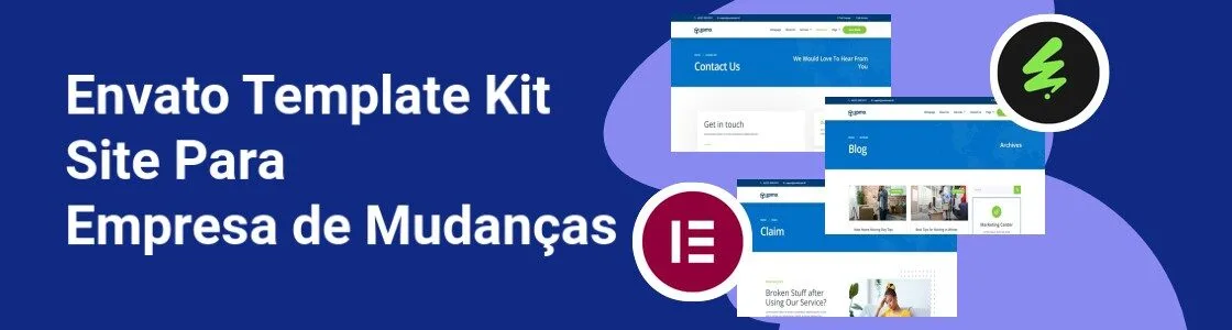 Wordpress completo template kit site para empresa de mudancas N7BA2EX