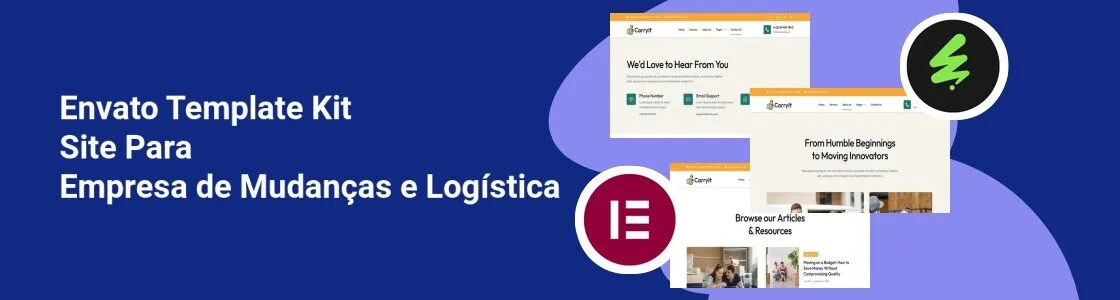 Wordpress completo template kit site para empresa de mudancas e logistica P6Y3LS7