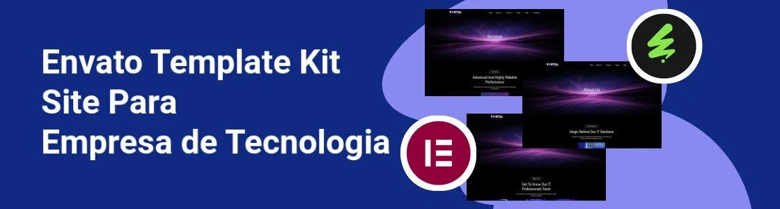Wordpress completo template kit site para empresa de tecnologia BDP9LPW