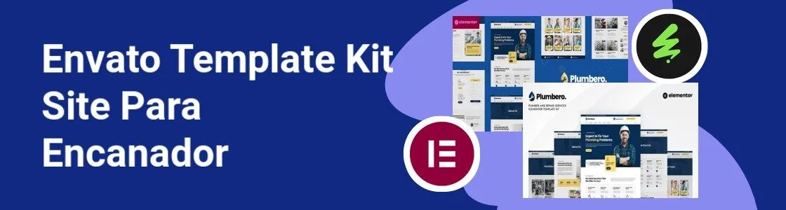 Wordpress completo template kit site para encanador F9T5B85
