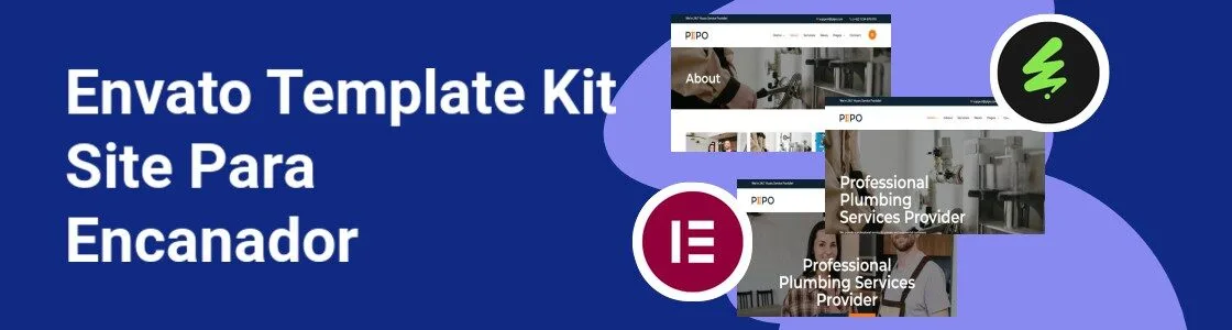 Wordpress completo template kit site para encanador YQBQHCN