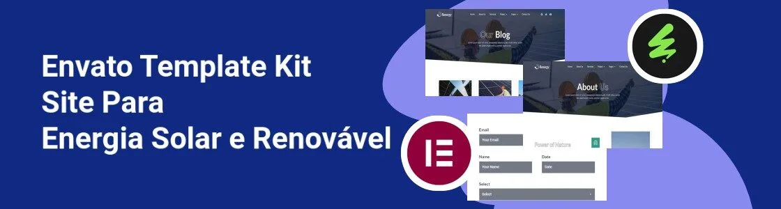 Wordpress completo template kit site para energia solar e renovavel XSHHED7