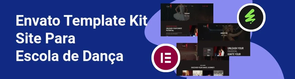 Wordpress completo template kit site para escola de danca ZYTMQV8