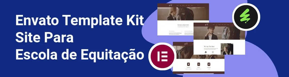 Wordpress completo template kit site para escola de equitacao G3HE3UD