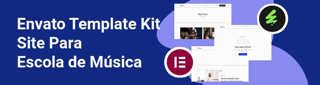 Wordpress completo template kit site para escola de musica 7ZJ5BJ7