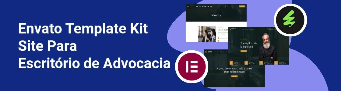 Wordpress completo template kit site para escritorio de advocacia 2889N7Q