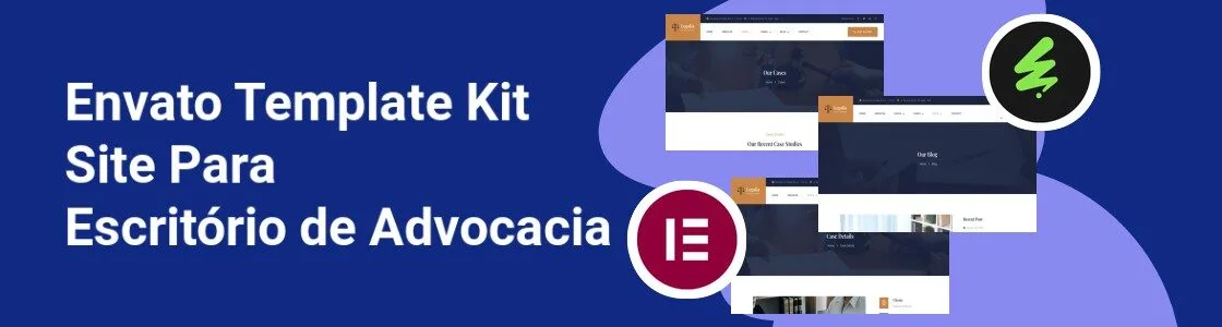 Wordpress completo template kit site para escritorio de advocacia 3D36AGW