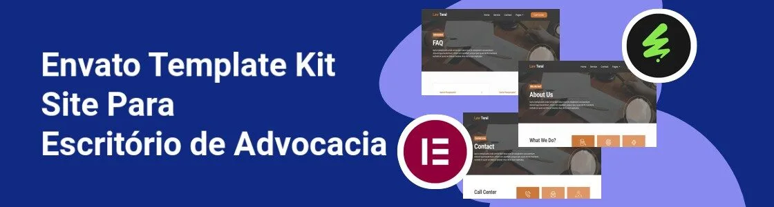 Wordpress completo template kit site para escritorio de advocacia 4ZBWSPP