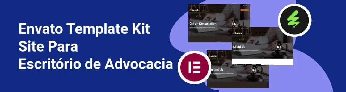 Wordpress completo template kit site para escritorio de advocacia 86BK9R2
