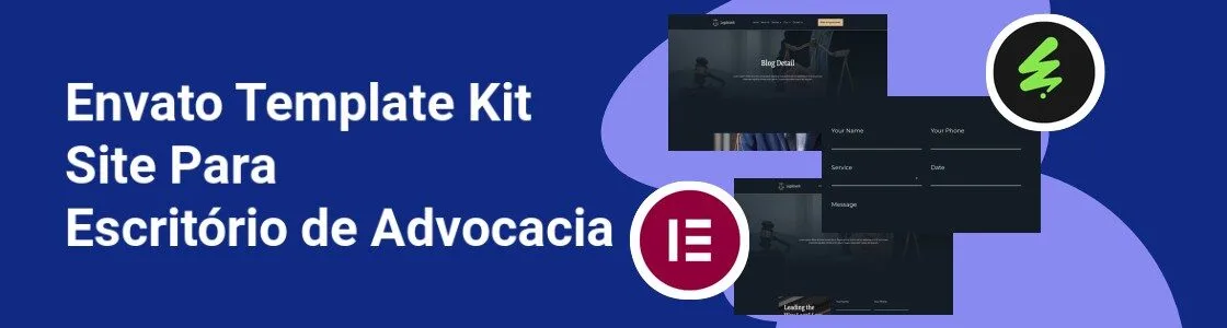 Wordpress completo template kit site para escritorio de advocacia GPESBZJ
