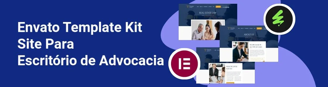 Wordpress completo template kit site para escritorio de advocacia K8FDHV9