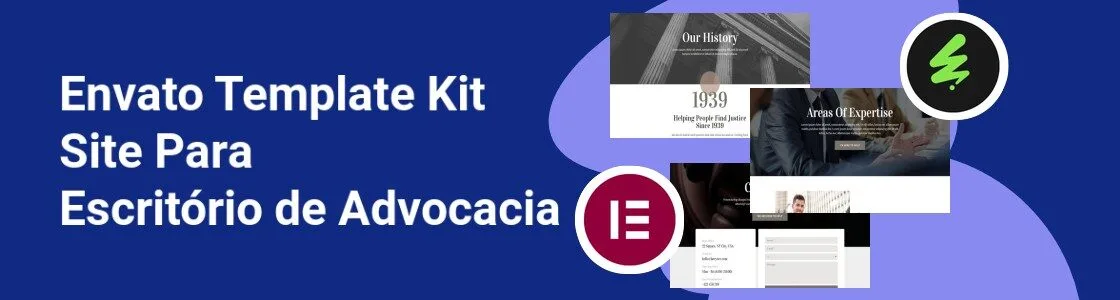 Wordpress completo template kit site para escritorio de advocacia WE542R5