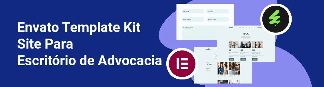 Wordpress completo template kit site para escritorio de advocacia WGA92QS