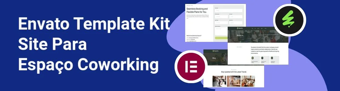 Wordpress completo template kit site para espaco coworking KJLYWS7
