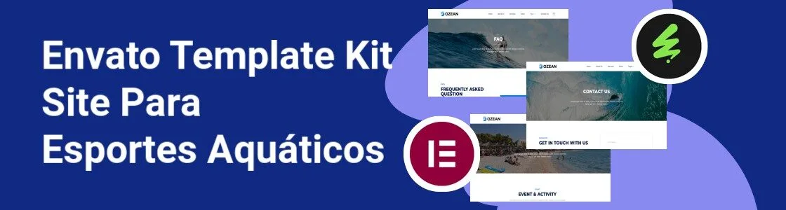 Wordpress completo template kit site para esportes aquaticos 76XW4HN