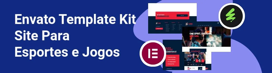 Wordpress completo template kit site para esportes e jogos MTFPKBR