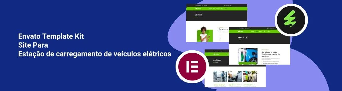 Wordpress completo template kit site para estacao de carregamento de veiculos eletricos TFQHHXN