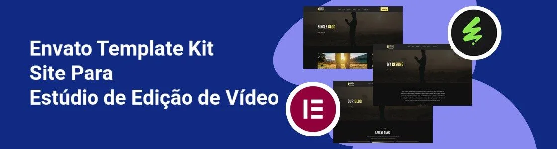 Wordpress completo template kit site para estudio de edicao de video 3KSFL7P