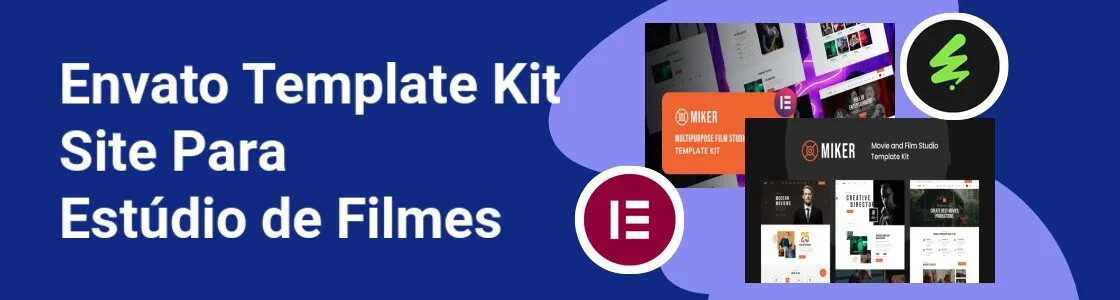 Wordpress completo template kit site para estudio de filmes UB94AXY