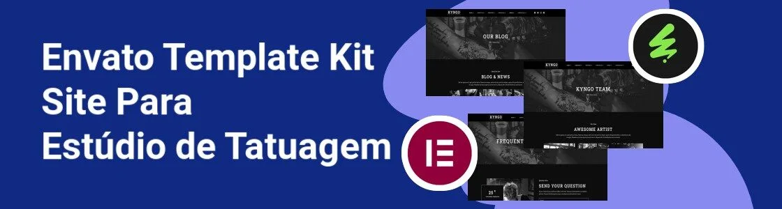 Wordpress completo template kit site para estudio de tatuagem 4HBD4RU