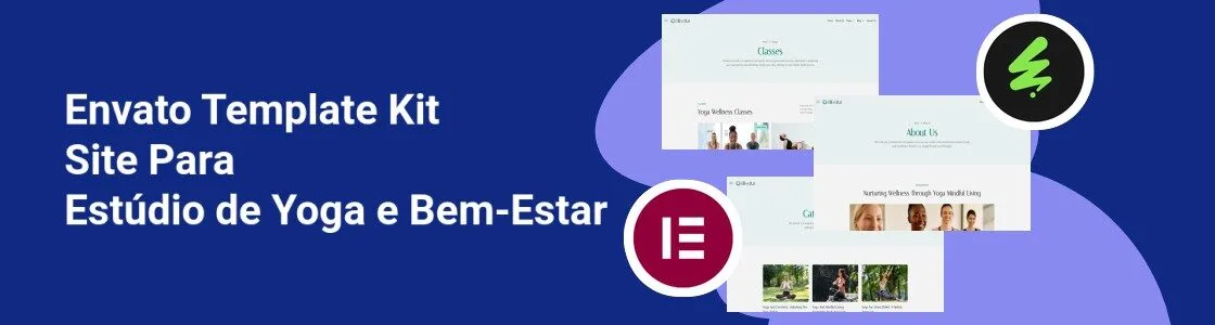 Wordpress completo template kit site para estudio de yoga e bem estar 9KKX5A5