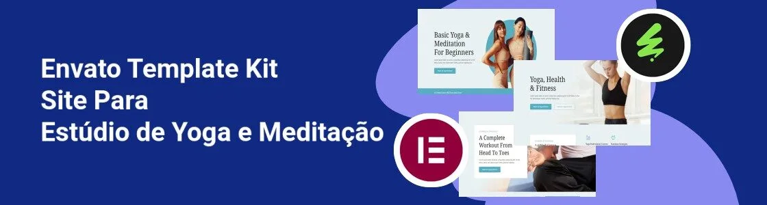 Wordpress completo template kit site para estudio de yoga e meditacao 6SKHH93