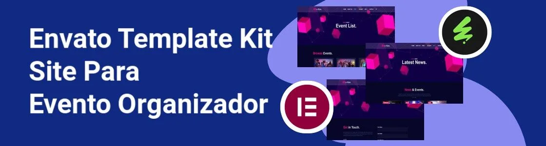 Wordpress completo template kit site para evento organizador XWLDX3E