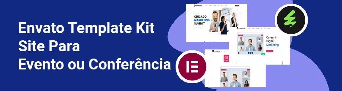 Wordpress completo template kit site para evento ou conferencia 5NJPMAB