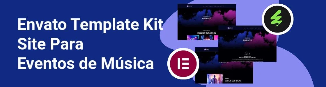 Wordpress completo template kit site para eventos de musica 8JX83NR