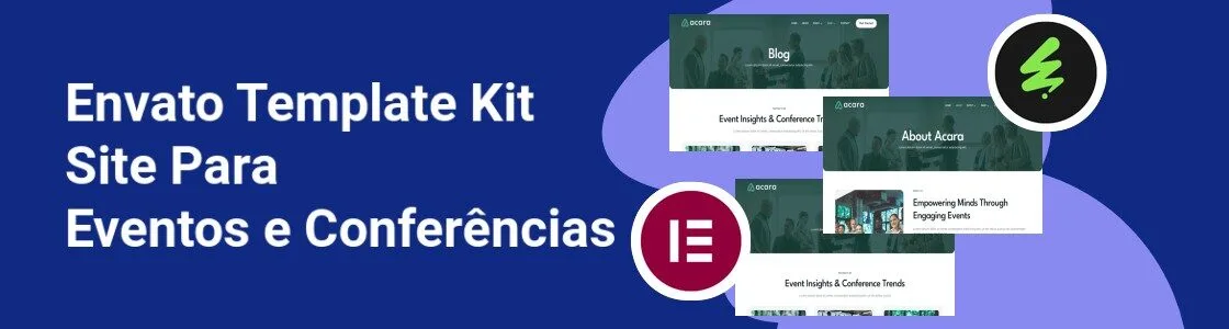 Wordpress completo template kit site para eventos e conferencias 6WEVKW5