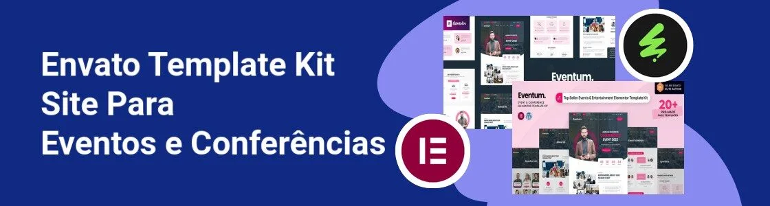 Wordpress completo template kit site para eventos e conferencias QCNEMWE