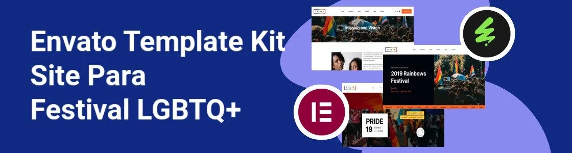 Wordpress completo template kit site para festival lgbtq ENEKCWH