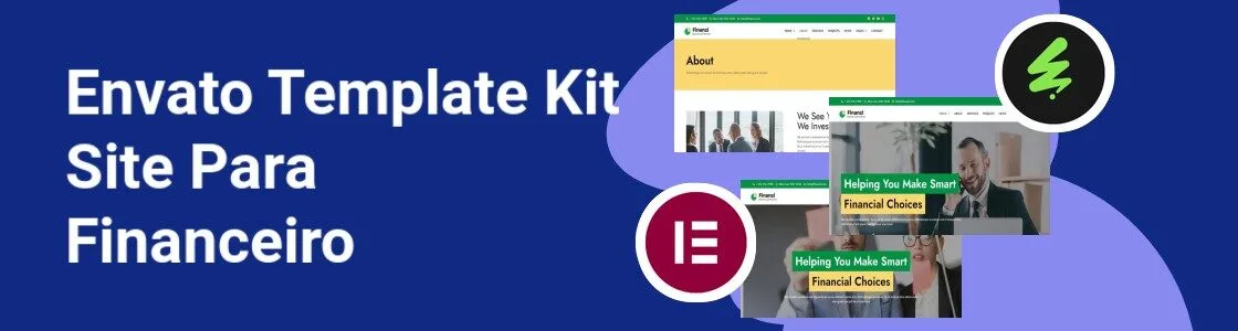 Wordpress completo template kit site para financeiro Z89HSPB
