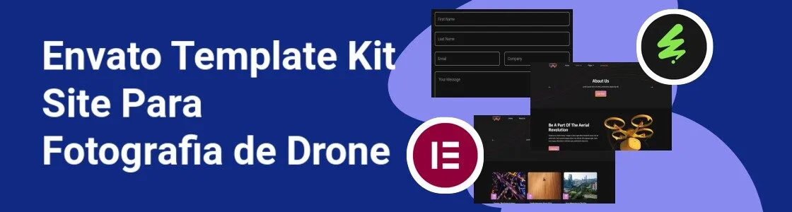 Wordpress completo template kit site para fotografia de drone L4EQEDQ
