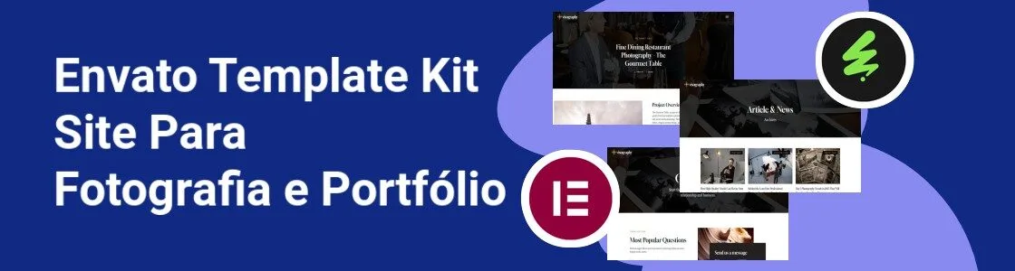 Wordpress completo template kit site para fotografia e portfolio 6XNBFE7