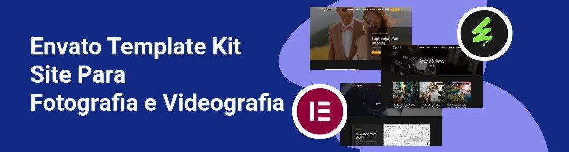 Wordpress completo template kit site para fotografia e videografia N46BPJR