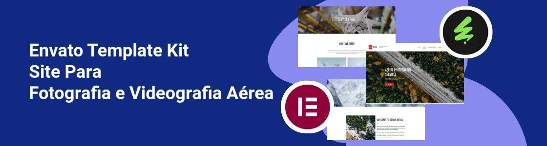 Wordpress completo template kit site para fotografia e videografia aerea KGZY4PC