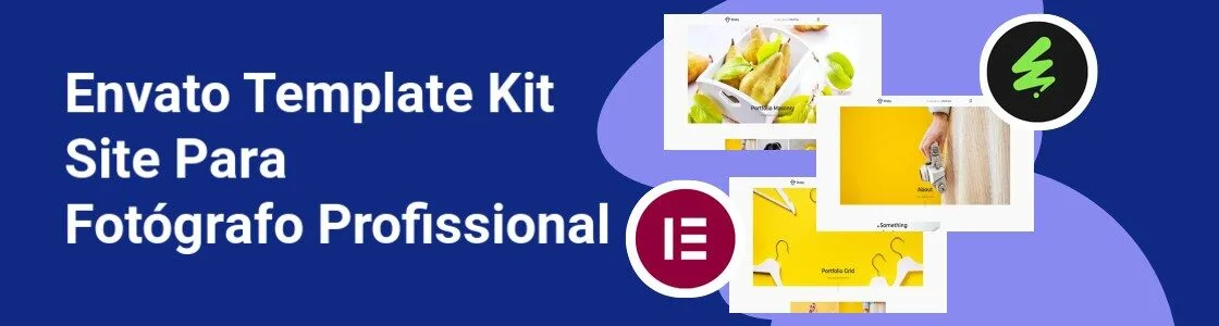 Wordpress completo template kit site para fotografo profissional NV2632Z